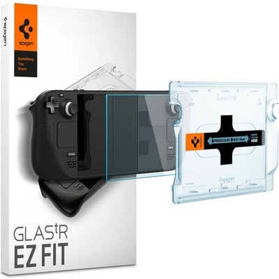 Spigen Glass tR EZ Fit tvrdené sklo Steam Deck