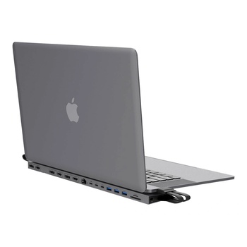 Image 1 of Targus HyperDrive 4K 2 x USB 3.2 Gen 2 (3.1 Gen 2) Type-C Сребърен (HD156-GL)