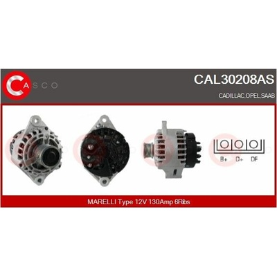 Generátor CASCO CAL30208AS