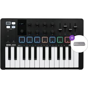 Arturia MiniLab 3 SET Black Миди клавиатура (MINILAB-3-BK-SET)