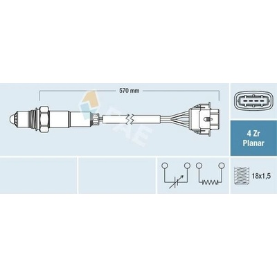 Lambda sonda FAE 77154