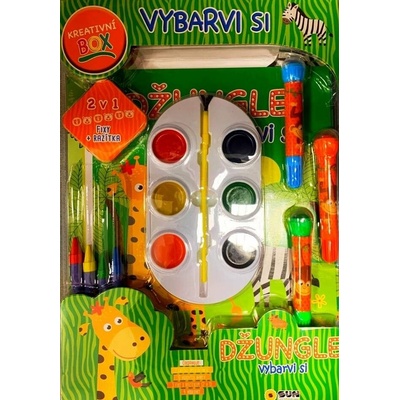 Džungle vybarvi si Kreativní box