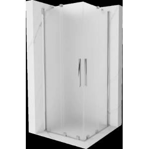 Mexen Velar Duo плъзгаща се душ кабина 100 x 100 см, матирано стъкло, хром - 871-100-100-32-01 (871-100-100-32-01)