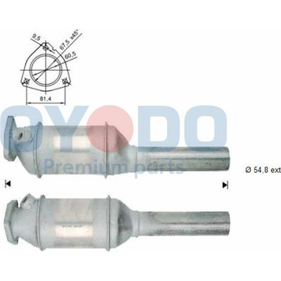 Katalyzátor Oyodo 10N0064-OYO