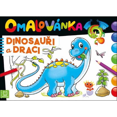 Omalovánka Dinosauři a draci Marzena Ćwik, Aleksandra Paluchowska