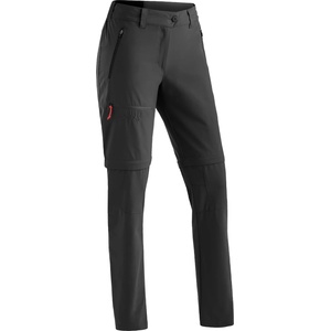 Maier Sports Дамски панталон със свалящи крачоли Maier Sports Women's Nata Zip Loop Zip-off trousers - Black - размер 46 (110-1478-0126)