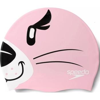 Image 1 of Speedo плувна шапка speedo printed character cap розов