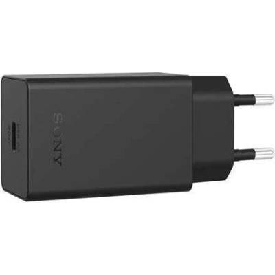Sony USB-C UC11 Fast Charger 30W - захранване за ел. мрежа с USB-C порт и технология за бързо зареждане (черен) (bulk)