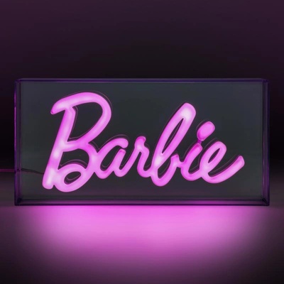 Neon světlo Barbie