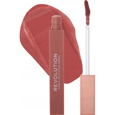 Makeup Revolution London IRL Whipped Lip Crème sametově matná rtěnka Caramal Syrup 1,8 ml