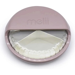 Melii Кутия за снакс Melii - Luxe Spin, 3 отделения, розова (ML40093)