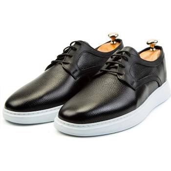 Ducavelli Work Flotter Мъжки обувки от естествена кожа - Черни 308247 (308247_Черно)