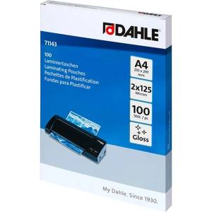 DAHLE Ламиниращо фолио dahle 71143 a/4 125 микрона гланц 100/пак 71143-21391 (71143-21391)