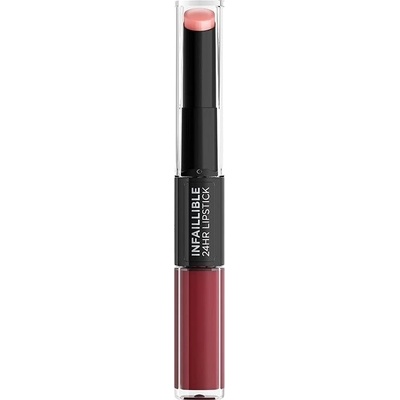 L'Oréal Paris Infaillible 24 H Lip Color 502 Red To Stay rúž 5,7 g