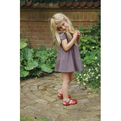 Konges Sløjd рокля от памук HEARLY DRESS GOTS (KS105411.PPY2)