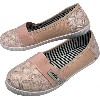 Fashion dámske ružové baleríny