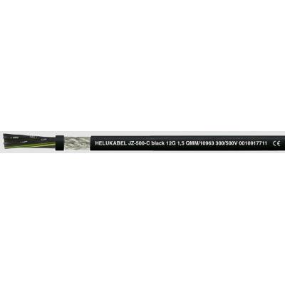 Helu JZ-500-C Black 10945-1000 riadiaci kábel 5 G 0.75 mm² 1000m čierna