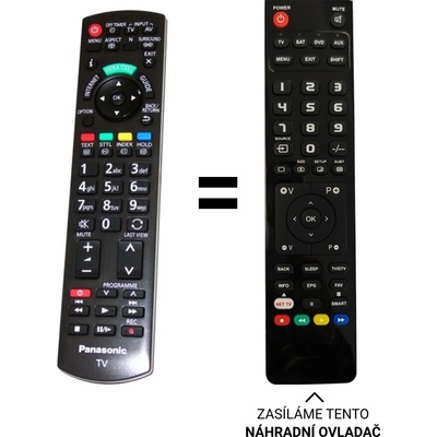 Dálkový ovladač Predátor Panasonic TX-L42E30E – Hledejceny.cz