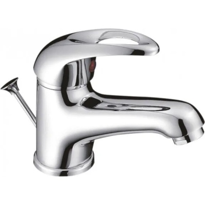 Inter Ceramic Стоящ смесител за умивалник "Оливия " ICF 1101030C, месинг, хром, 12x10.7см (1101030)