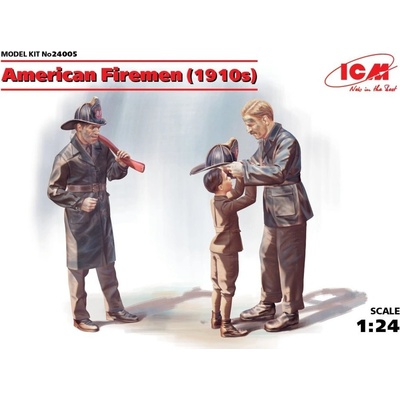 ICM American Firemen 1910s 3 figurky 1:24
