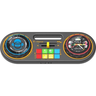 iDance Детски диджей пулт iDance - С 2 плейъра, кросфейдър, светлини (XD91)