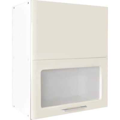 Matis Кухненски шкаф горен с две повдигащи врати in mdf vh60 бежов гланц