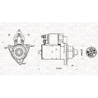 Startér MAGNETI MARELLI 063721176010