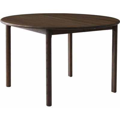 Hammel Furniture Noor Hnedý rozkladací jedálenský stôl z dubového dreva ø 120 cm