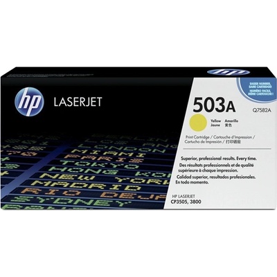 HP Оригинална тонер касета HP Q7582A, CLJ3800, 6000 страници/5%, Yellow (3020101862)