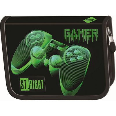 ST.RIGHT Несесер St. Right Green Level - С 1 цип и 2 крила (5903235301360)