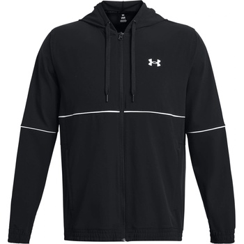 Under Armour Суичър Under Armour Men's Baseline Woven Performance Hoodie - Black