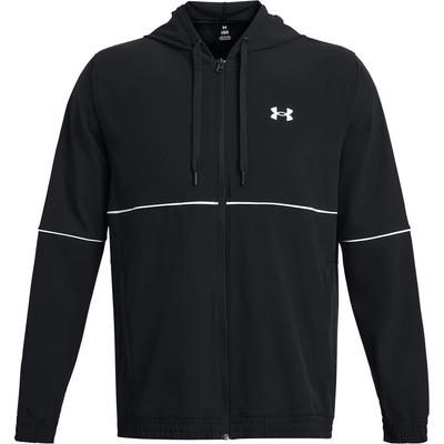 Under Armour Суичър Under Armour Men's Baseline Woven Performance Hoodie - Black