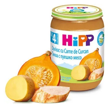 Image 1 of Hipp пюре БИО Тиква с пуешко месо - 190 г