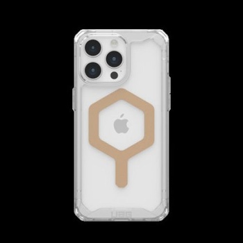 Urban Armor Gear Кейс UAG Plyo за iPhone 15 Pro Max, съвместим с MagSafe, ice-gold (KXG0075271)