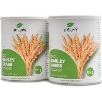 Natures Finest Barley Grass Powder BIO 2 x 125 g