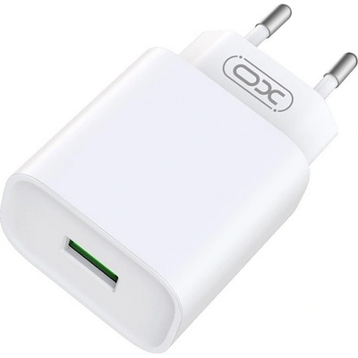 XO CE02D мрежово зарядно устройство Type-C гнездо 18W, PD бързо зарядно устройство, БЯЛО XO-CE02D (XO-CE02D)