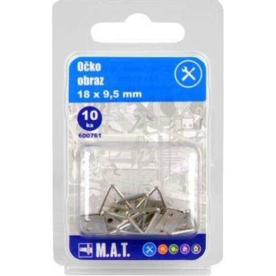 očko obraz 18x9,5mm Zn (10ks)