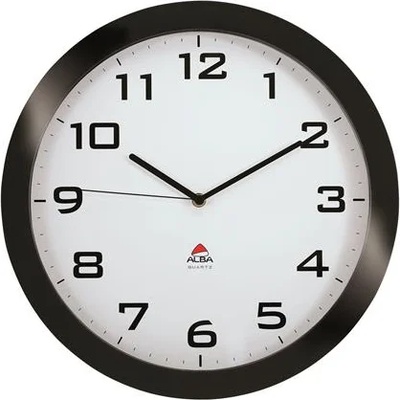 Alba Стенен часовник, 38 cm, ALBA "Horissimo", черен HORISSIMO N (HORISSIMO N)