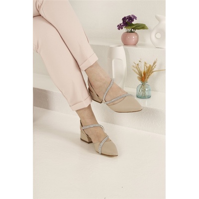 Moda Trend Дамски ежедневни обувки - Светлобежови #327421 (327421_Бежов)