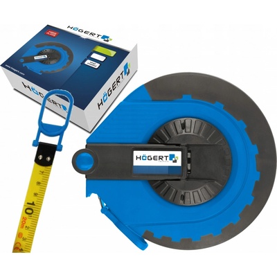 Högert Technik HT4M478 Svinovací metr 30m 15mm Třída: III