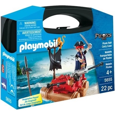 Playmobil 5655 Prenosný box Pirát na vore