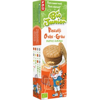 Bio Junior Био бисквити Bio Junior - С овес и пшеница, 110 g (BB202697)