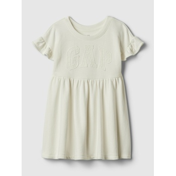 GAP Бебешка рокля с логото на GAP GAP | Byal | Момичешки | 92