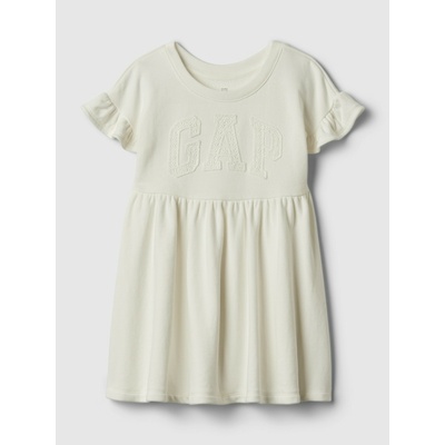 GAP Бебешка рокля с логото на GAP GAP | Byal | Момичешки | 92