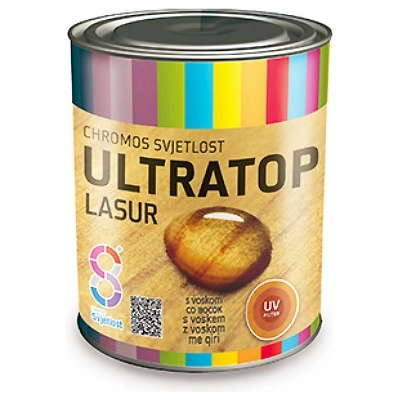 SVJETLOST ULTRATOP Hrubovrstvá lazúra s voskom 13 Palisander, 2,5L