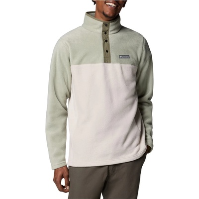 Columbia Мъжки поларен пуловер Columbia Steens Mountain Half Snap II Fleece jumper - Dark Stone / Safari - размер XXL (005-5321-0715)