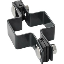 EKOfence Objímka priebežná na plotový stĺpik ZnPVC 60x40mm antracit 4606