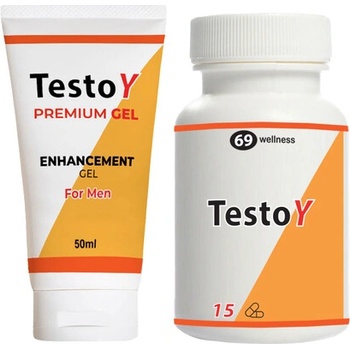 TestoY комплект за Силна Ерекция капсули + гел