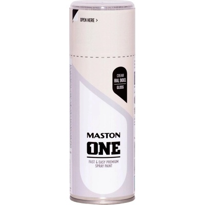 Tikkurila MASTON One - akrylová - RAL 9001 - krémová biela - 400 ml