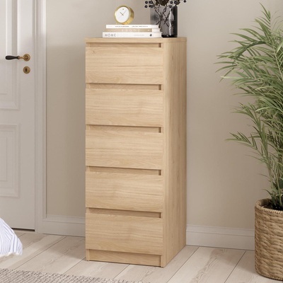 Скрин Naia с 5 чекмеджета Jackson Hickory